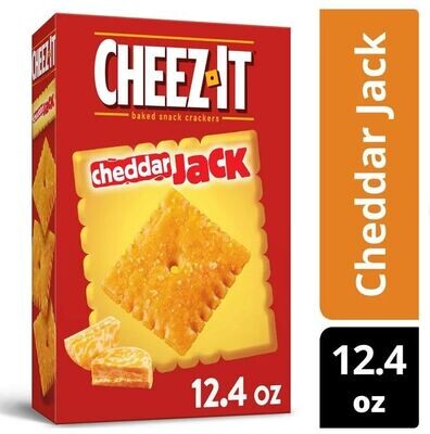 Crackers, Cheez-It® Cheddar Jack Crackers (12.4 oz Box)