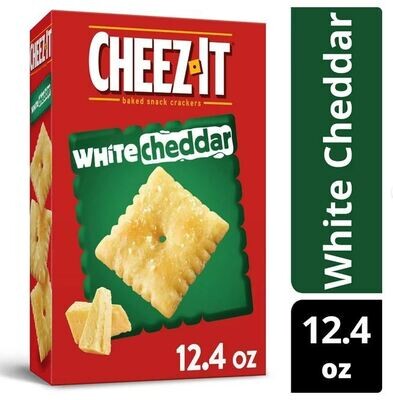 Crackers, Cheez-It® White Cheddar Crackers (12.4 oz Box)