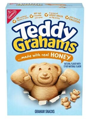 Crackers, Teddy Grahams® Honey Graham Snacks (10 oz Box)