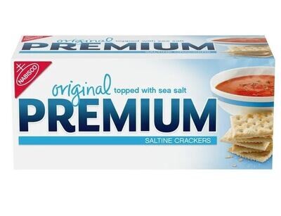 Crackers, Nabisco® Premium® Original Saltine Crackers (16 oz Box)