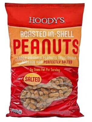 Snack Nuts, Hoody&#39;s® Salted In-Shell Peanuts (80 oz Bag)