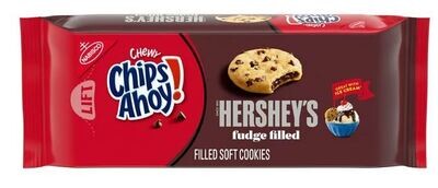 Cookies, Chips Ahoy® Hershey&#39;s Fudge Filled Soft Cookies Cookies (9.6 oz Bag)
