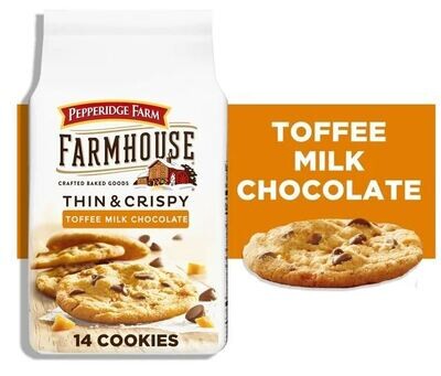 Cookies, Pepperidge Farm® Farmhouse™ Butter Pecan Cookies (5.9 oz Bag)