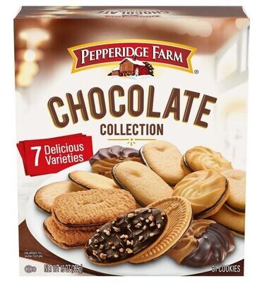Cookies, Pepperidge Farm® Chocolate Collection™ 9 Cookie Varieties (13 oz Box)
