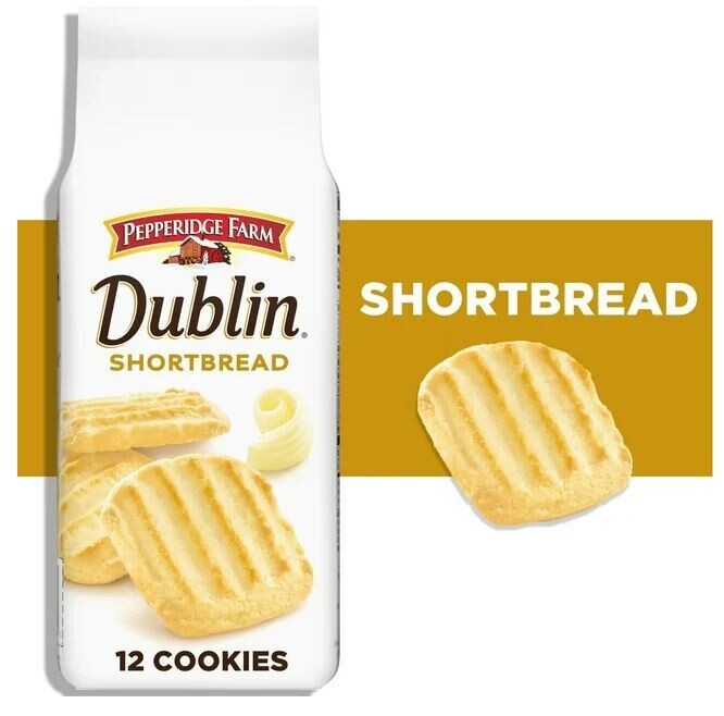 Cookies, Pepperidge Farm® Dublin™ Shortbread Cookies (5½ oz Bag)