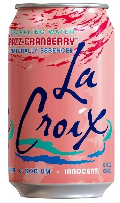 Sparkling Water, La Croix® Cran-Raspberry Sparkling Water (Single 12 oz Can)