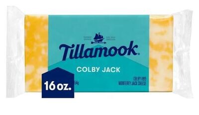 Block Cheese, Tillamook® Colby Jack Cheese (16 oz Block)