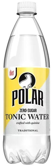Tonic Water, Polar® Diet Tonic Water (Single 33.8 oz Bottle)