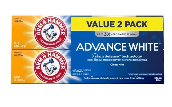 Personal Care, Arm & Hammer® Advance White® Toothpaste (Two 6 oz Tubes)