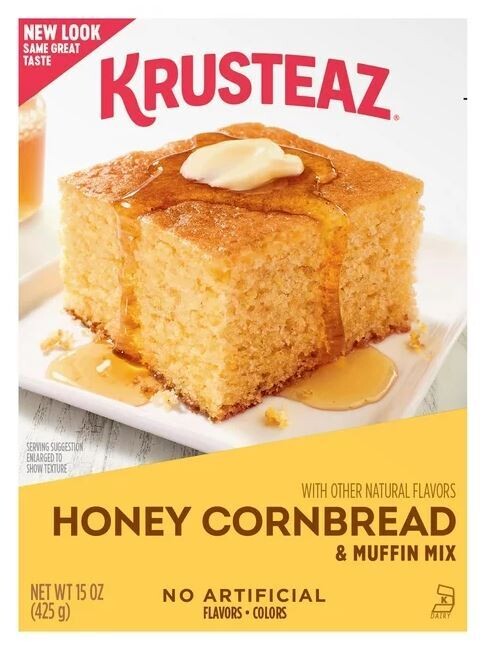 Baking Mix, Krusteaz® Honey Cornbread and Muffin Mix (15 oz Box)