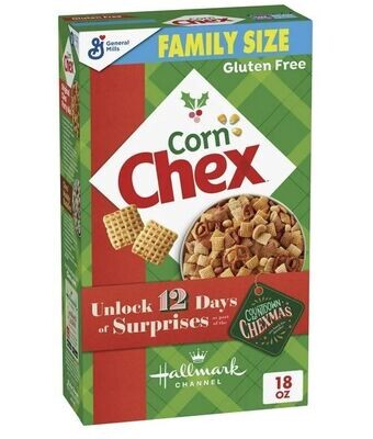 Cereal Chex, General Mills® Corn Chex ™ Cereal (Family Size-18 oz Box)