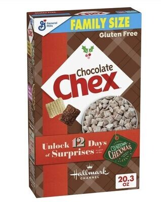 Cereal Chex, General Mills® Chocolate Chex ™ Cereal (Family Size-20.3 oz Box)