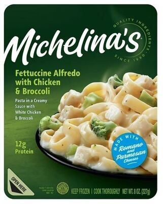 Frozen Dinner, Michelina&#39;s®  Fettuccine Alfredo with Chicken &amp; Broccoli (8½ oz Box)