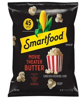 Popcorn, Smartfood® Movie Theater Butter Popcorn (6.25 oz Bag)