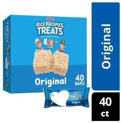 Snack Food, Kellogg&#39;s® Rice Krispies Treats® (31.2 oz Box, 40 Treats)