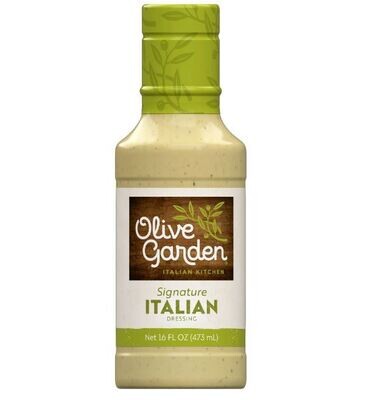 Salad Dressing, Olive Garden® Gluten Free Signature Italian Dressing (16 Oz Bottle)