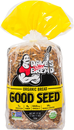 Loaf Bread, Dave's Killer Bread® Organic Good Seed (Single 24 oz Bag)