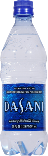 Drinking Water, Dasani® Purified Bottled Water (Single 16.9 oz Bottle)