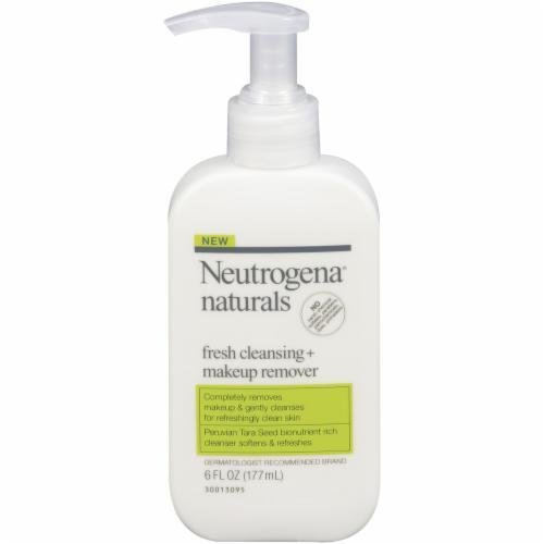 Makeup Remover, Neutrogena® Naturals Fresh Cleansing + Makeup Remover (6 oz Pump Bottle)