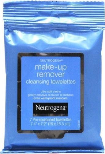 Makeup Remover, Neutrogena® Makeup Remover Face Wipes (7 Count Bag)