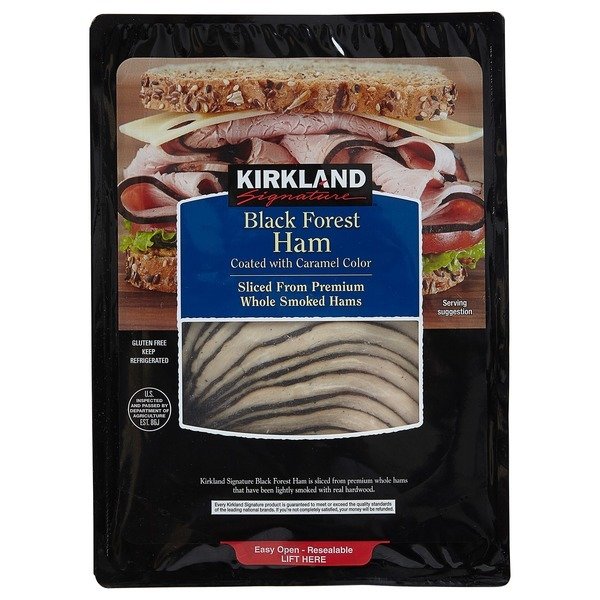 Lunch Meat, Kirkland Signature® Sliced Black Forest Ham (Approximately 1¾ to 2 Pounds)