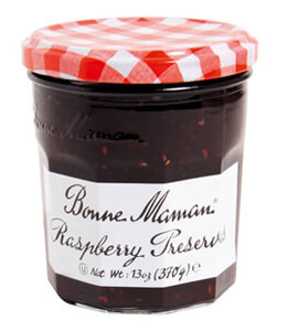 Fruit Spread, Bonne Maman® Raspberry Preserves (13 Oz Jar)