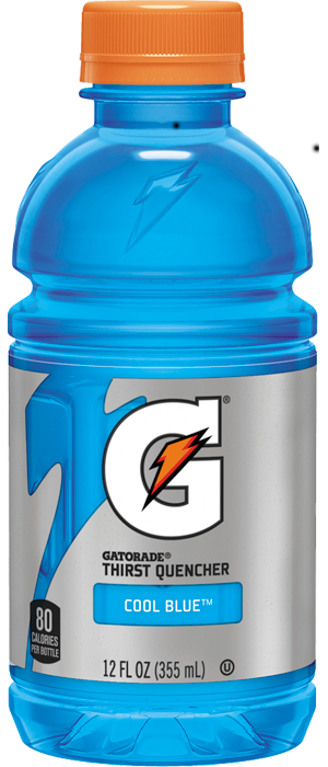 Pocket Snacks, Gatorade® Cool Blue Energy Drink (Single 12 oz Bottle)