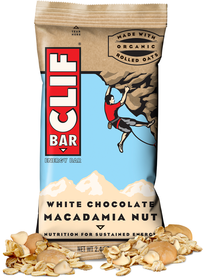 Pocket Snacks, CLIF® White Chocolate Macadamia Energy Bar (2.4 Oz Bar)