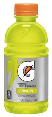 Pocket Snacks, Gatorade® Lemon Lime Energy Drink (Single 12 oz Bottle)