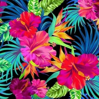 5D DIY Diamond Painting Kit Colourful Flowers FULL DRILL ( 4 to 7  WEEKS arrival)