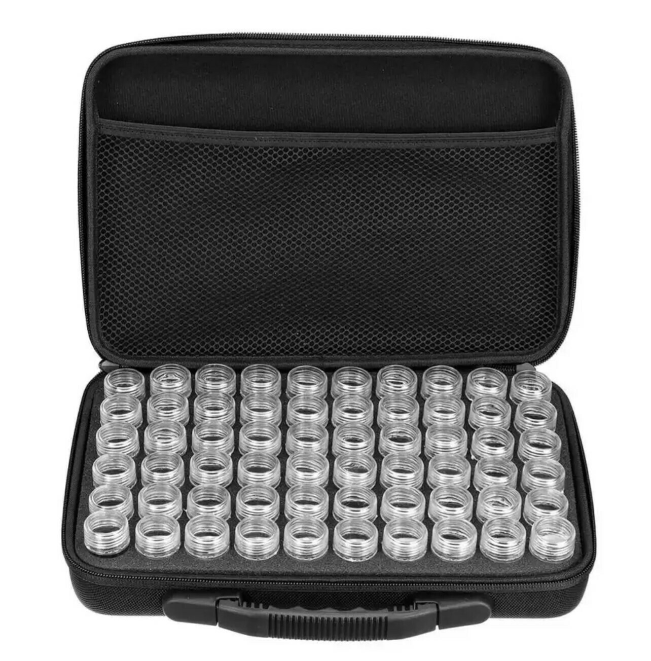 60 bottle drill hard case, Colour: Black