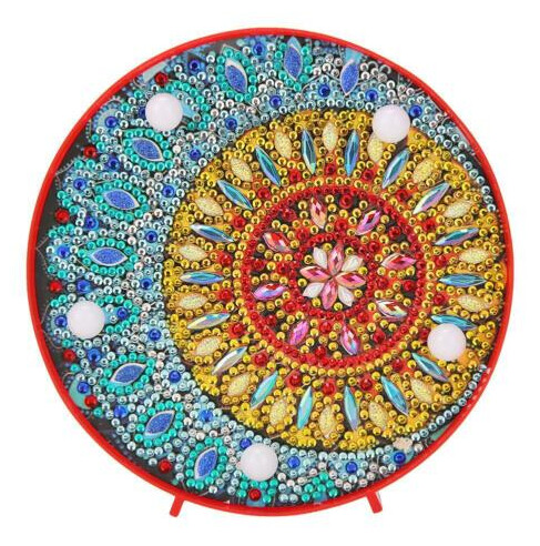 5D DIY Diamond Painting Sun and Moon night light SPECIAL SHAPED DRILL