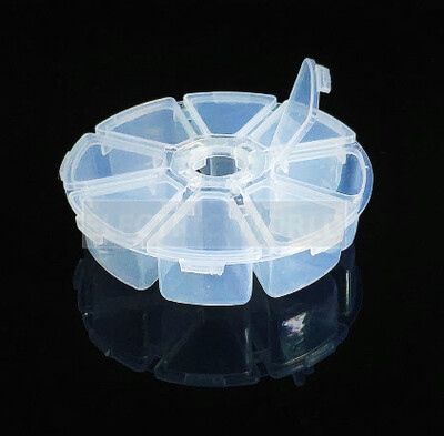 Diamond painting 8 grid storage container