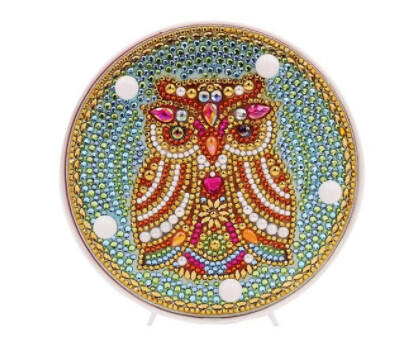 5D DIY Diamond Painting Quirky Owl night light SPECIAL SHAPED DRILL