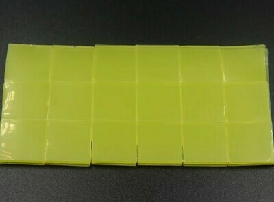 YELLOW WAX 2cm x 2cm