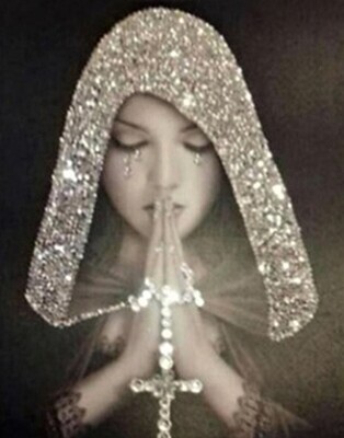 5D Diamond Painting Kit Prayers FULL DRILL ( 4 to 7 WEEKS arrival)