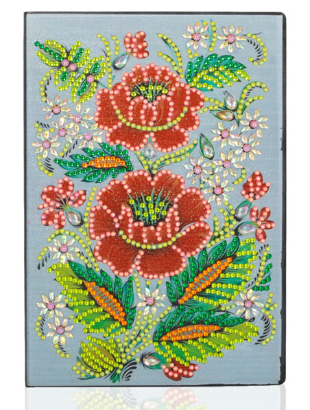 5D DIY Diamond Painting Flower Sketchbook