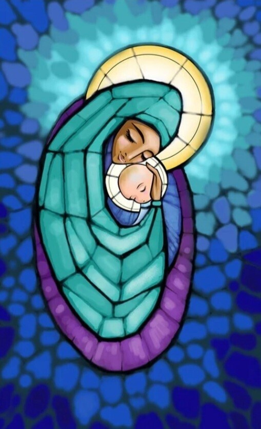 5D Diamond Painting Kit Mother and child FULL DRILL ( 4 to 7 WEEKS arrival)
