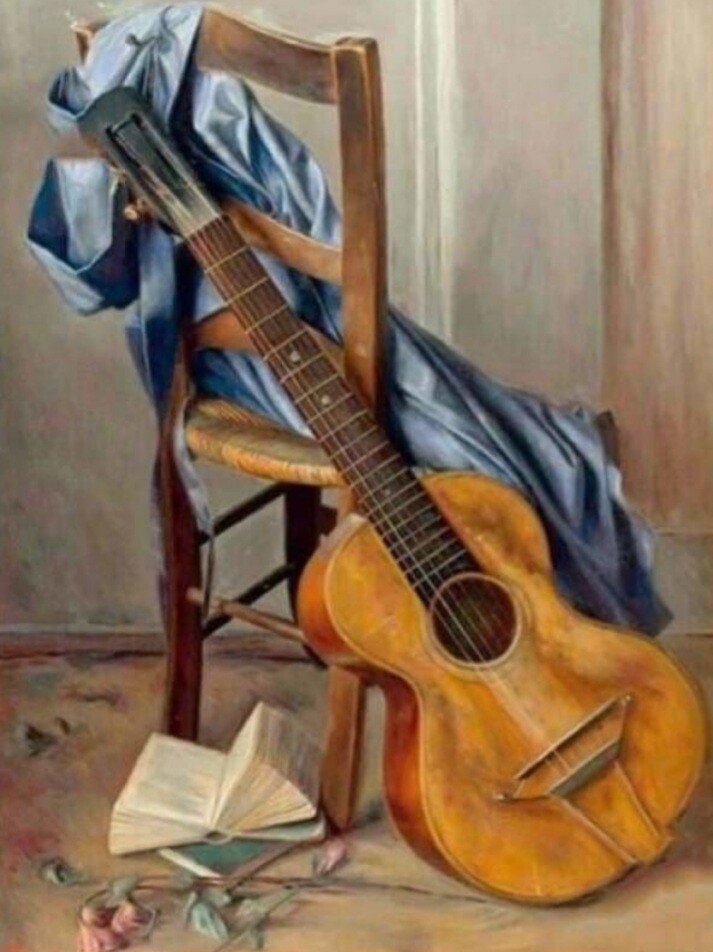 5D DIY Diamond Painting Kit Guitar FULL DRILL ( 4 to 7 WEEKS arrival)