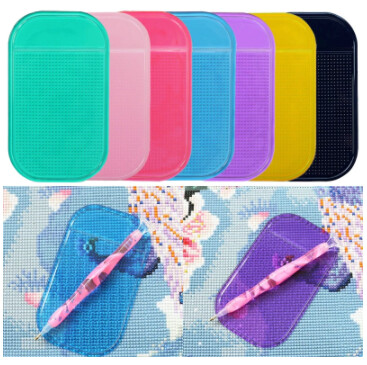 5D DIY Diamond Painting anti slip mat for trays