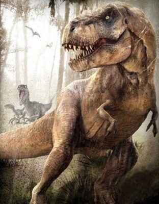 5D DIY Diamond Painting Kit T-Rex FULL DRILL ( 4 to 7 WEEKS arrival)