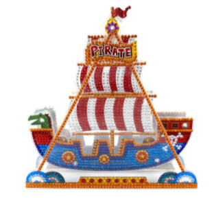 Diamond Painting  3D Swinging Pirate Ship