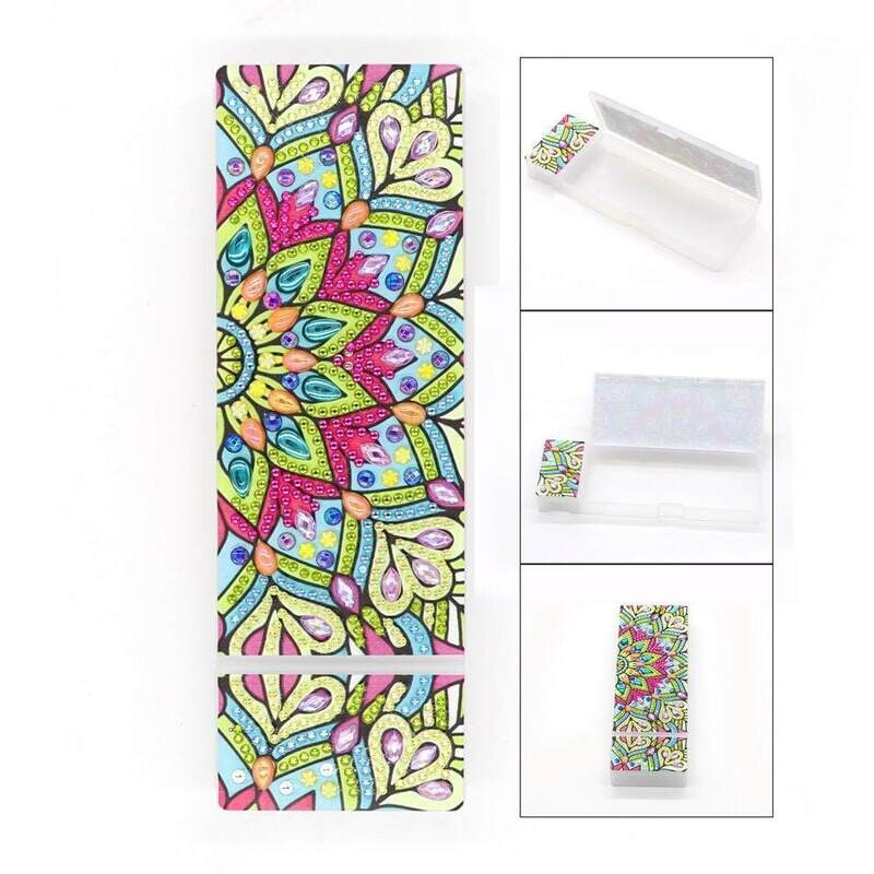 5D DIY Diamond Painting Pencil Box BJ034