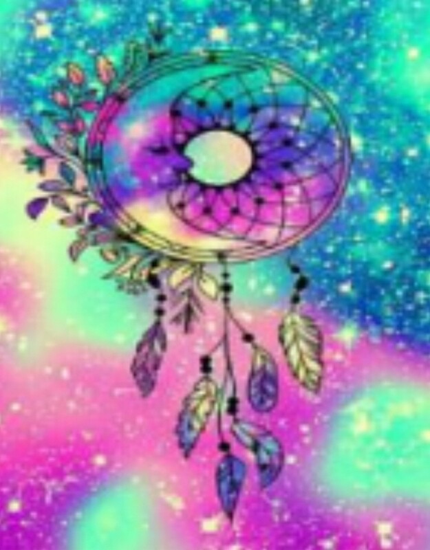 5D DIY Diamond Painting Kit Moon Dream Catcher 40 x 50cm FULL DRILL Round on poured glue