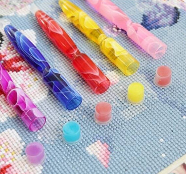 Diamond Painting Resin pen with Wax tip