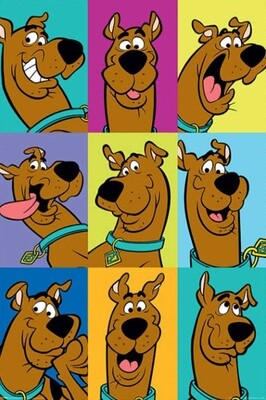 5D DIY Diamond Painting Kit Scooby Collage FULL DRILL ( 4 to 7 WEEKS arrival)