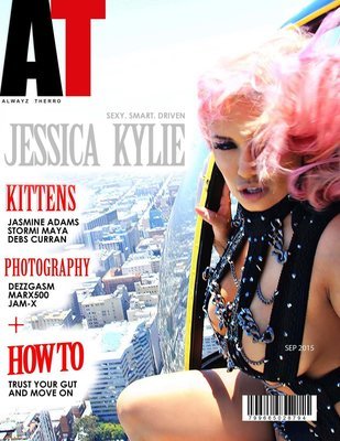 Jessica Kylie's Autographed Alwayz Therro Magazine