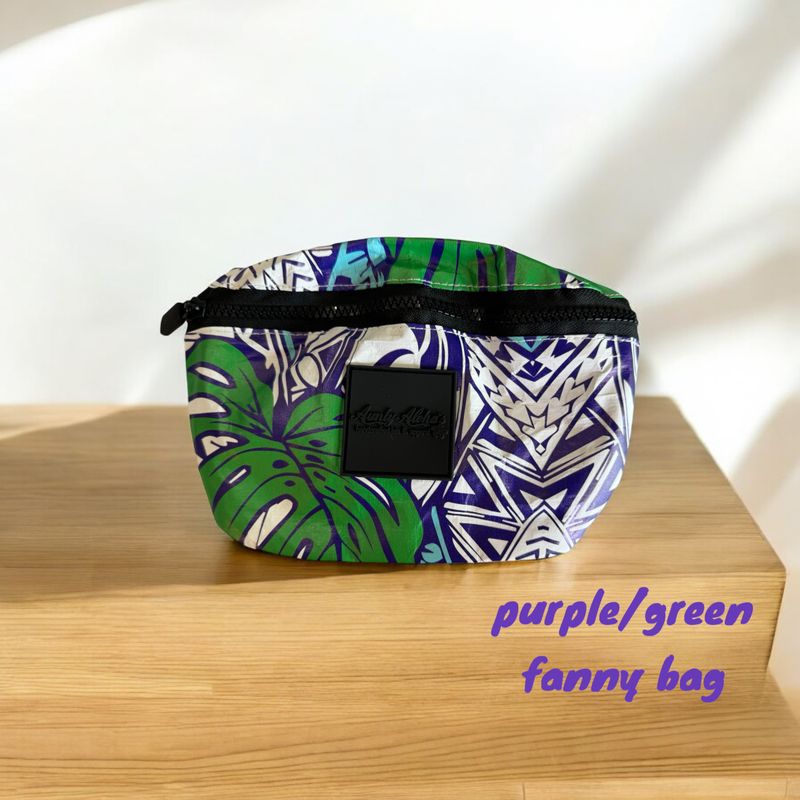 Aunty Aloha Tyvek Fanny Bags