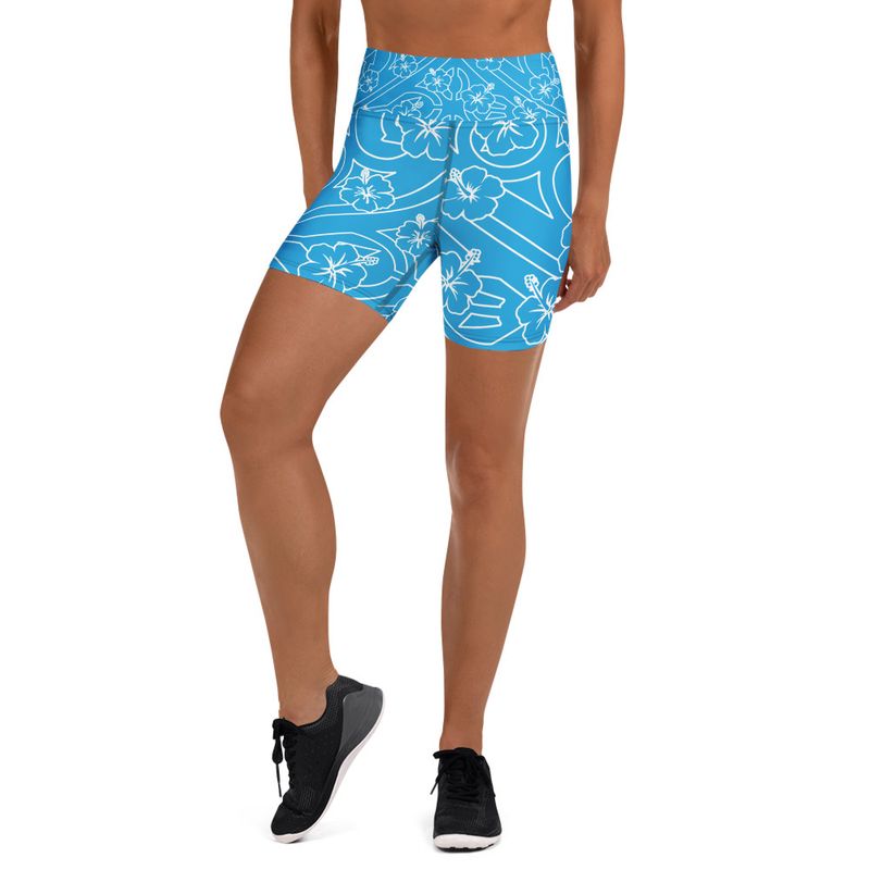 25 TAZ Yoga Shorts light blue