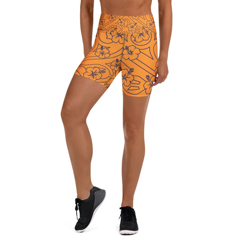 25 TAZ Yoga Shorts gold
